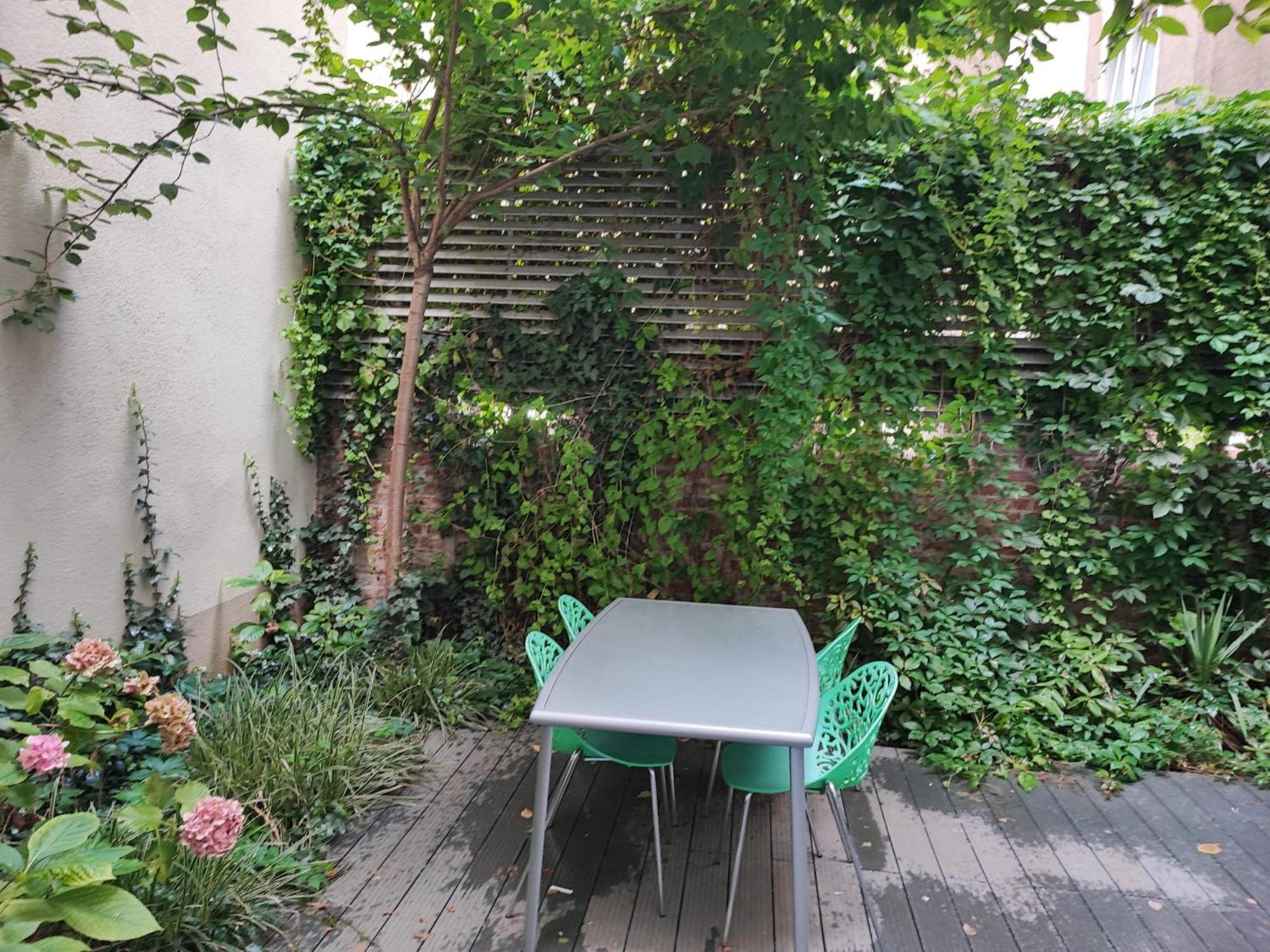 Central Vienna Apartment With Unique 40M2 City Garden & Self Check In Экстерьер фото
